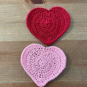 Crochet coasters